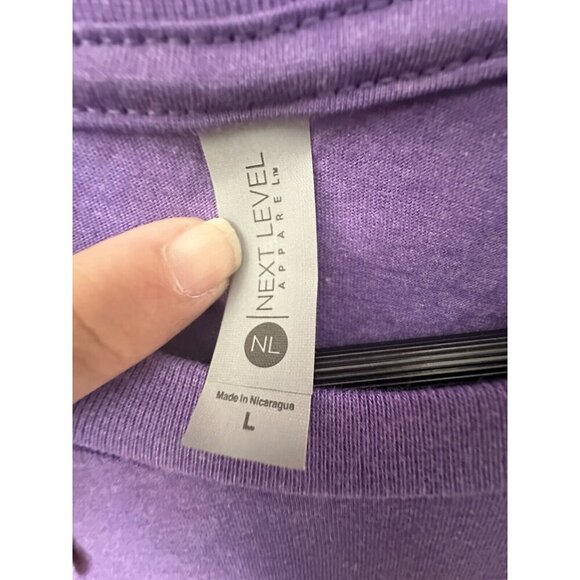 Minnesota Vikings Shirt Mens Large Purple Yellow Disappointed Since 1967 - Picture 5 of 5